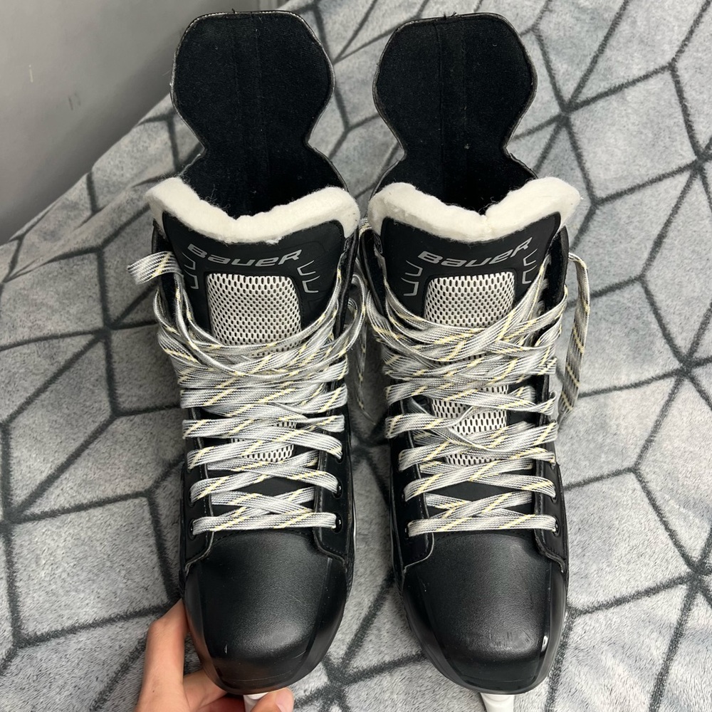 BAUER Supreme 160 Hockey Ice Skate Senior Stainless Tuuk Lightspeed Edge SK160SR - Picture 6 of 14